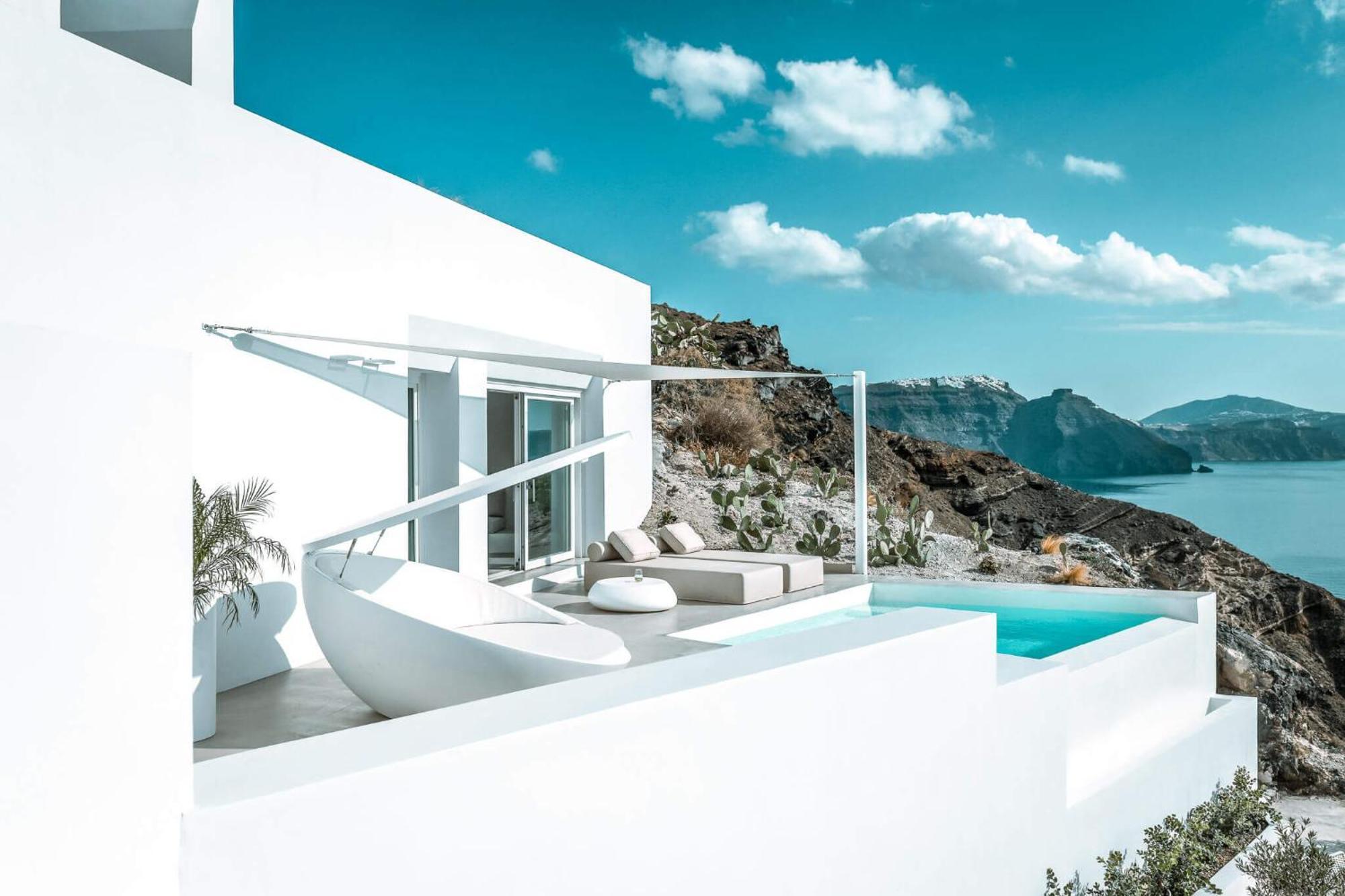 The Saint Hotel Oia  Bagian luar foto