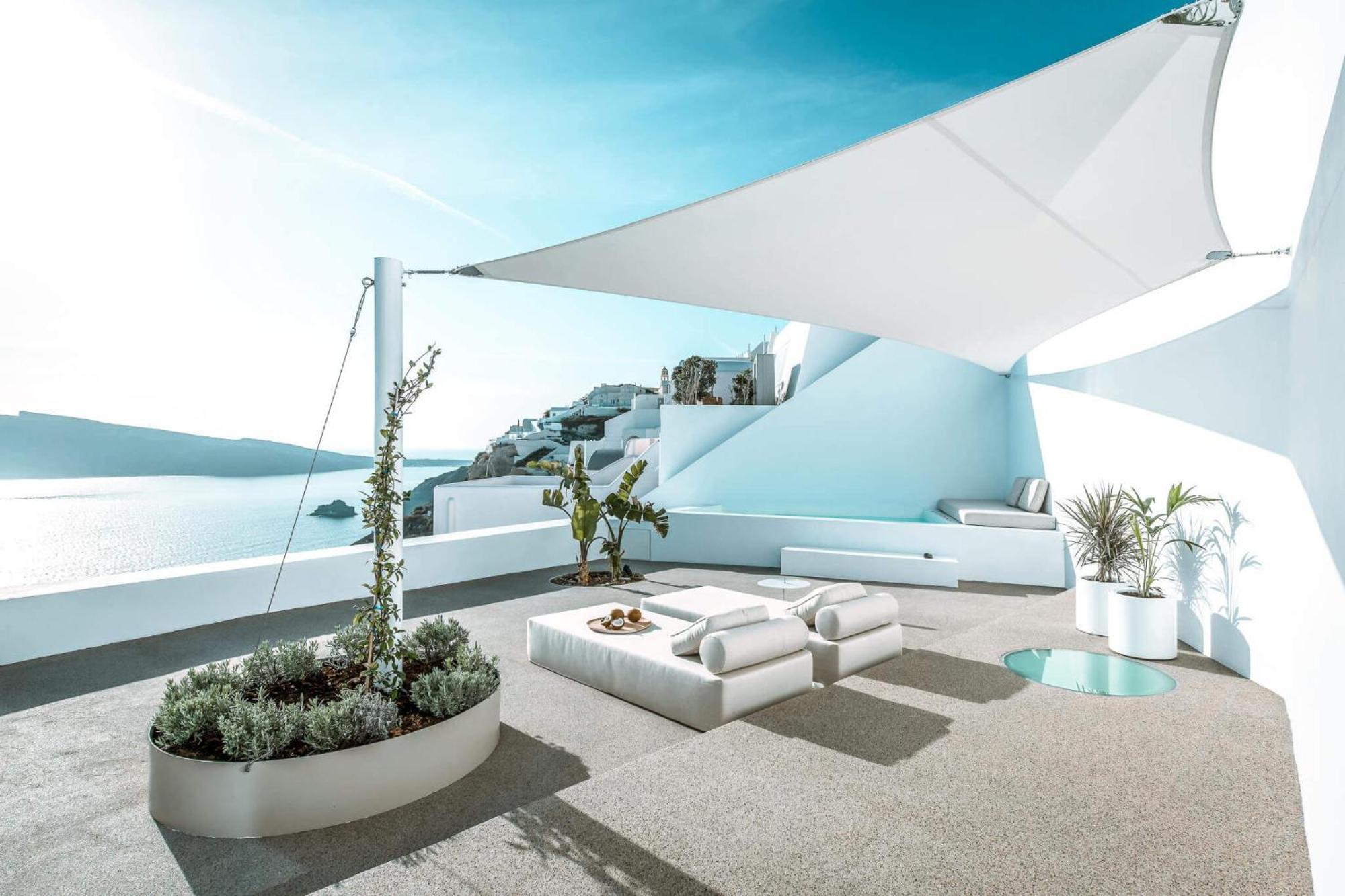 The Saint Hotel Oia  Bagian luar foto