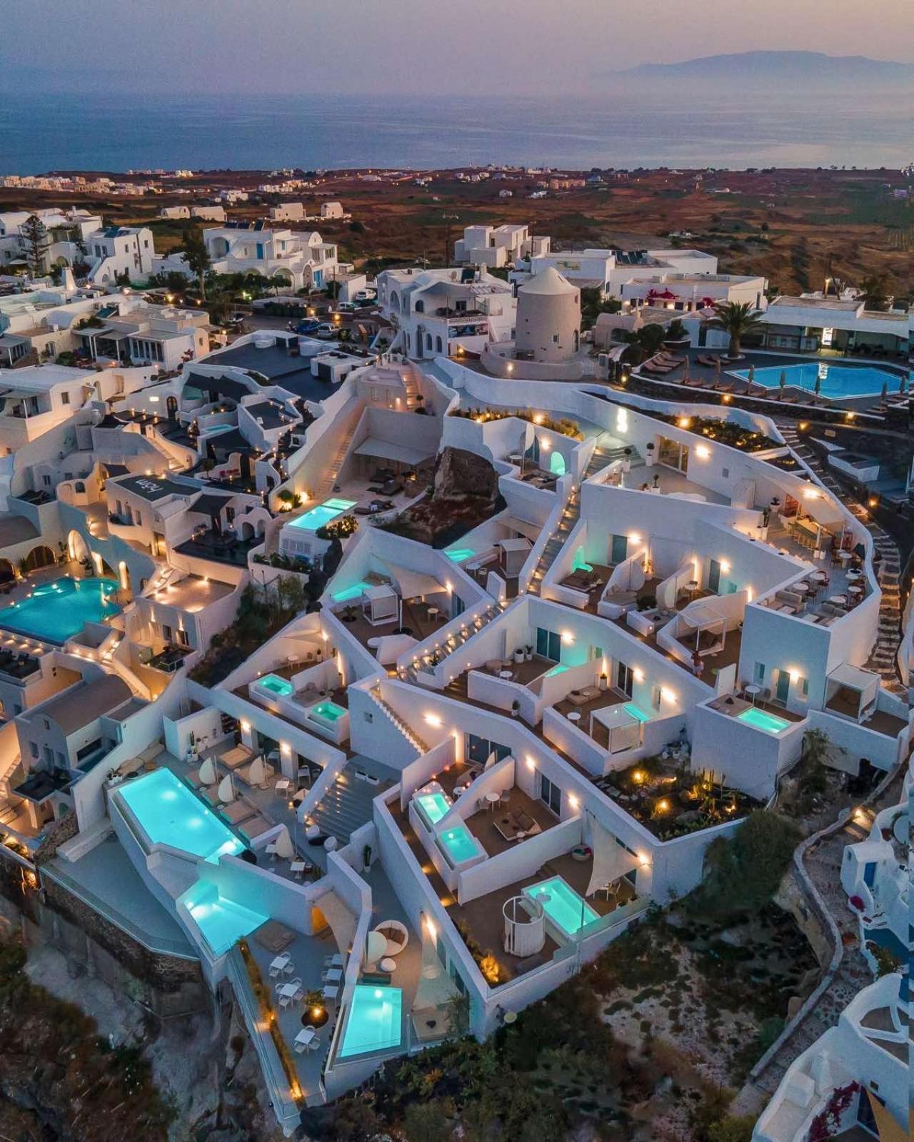 The Saint Hotel Oia  Bagian luar foto