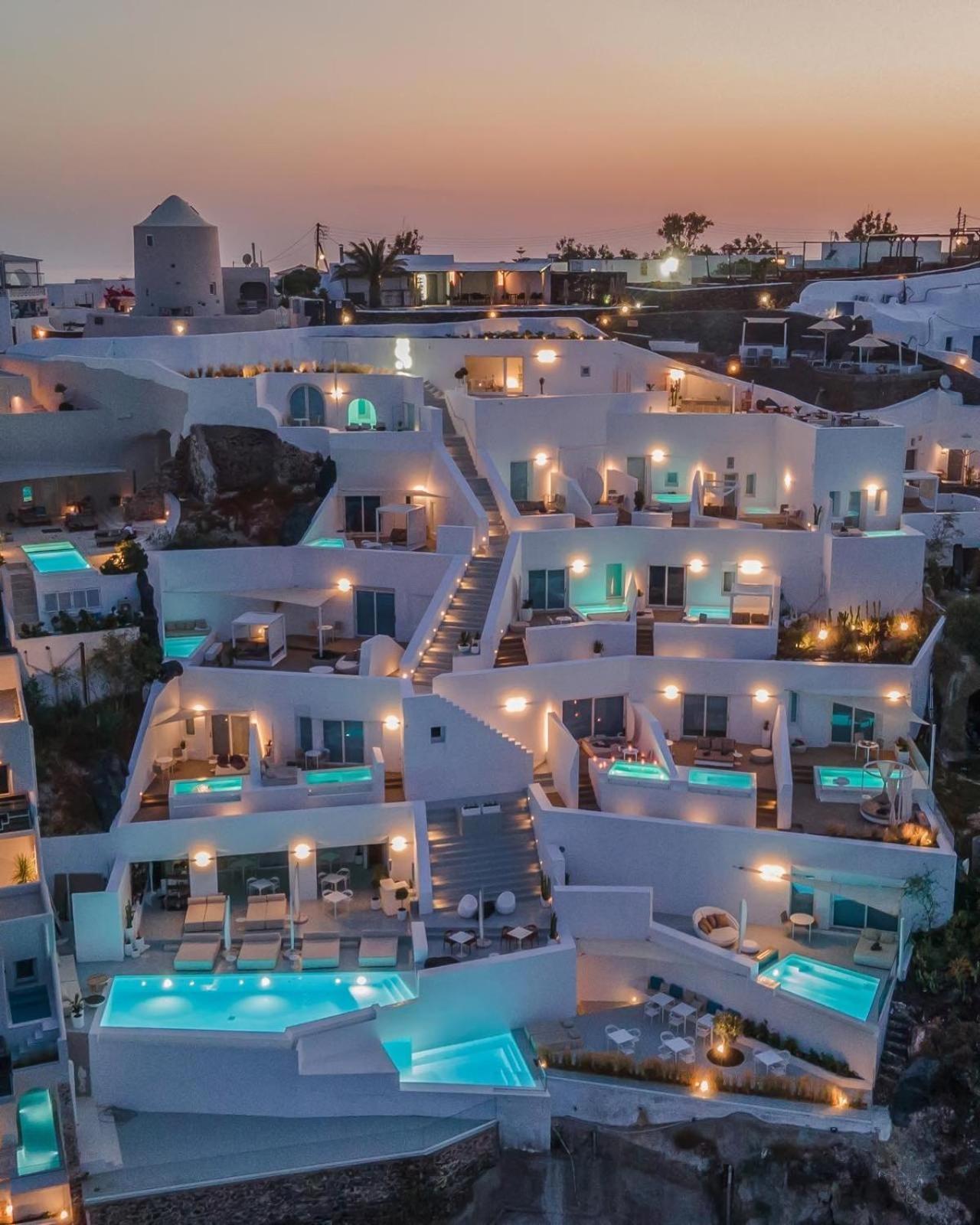 The Saint Hotel Oia  Bagian luar foto
